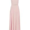 Pink Embellished Cross Back Maxi 12 Pink Embellished Cross Back Maxi -Women Clothing Sales Store 00100023549 ZM