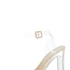 Nude Clear Thin Heeled Sandal -Women Clothing Sales Store 00100028312 ZM