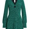 Green Glitter Playsuit 13 Green Glitter Playsuit -Women Clothing Sales Store 00100032212 ZM