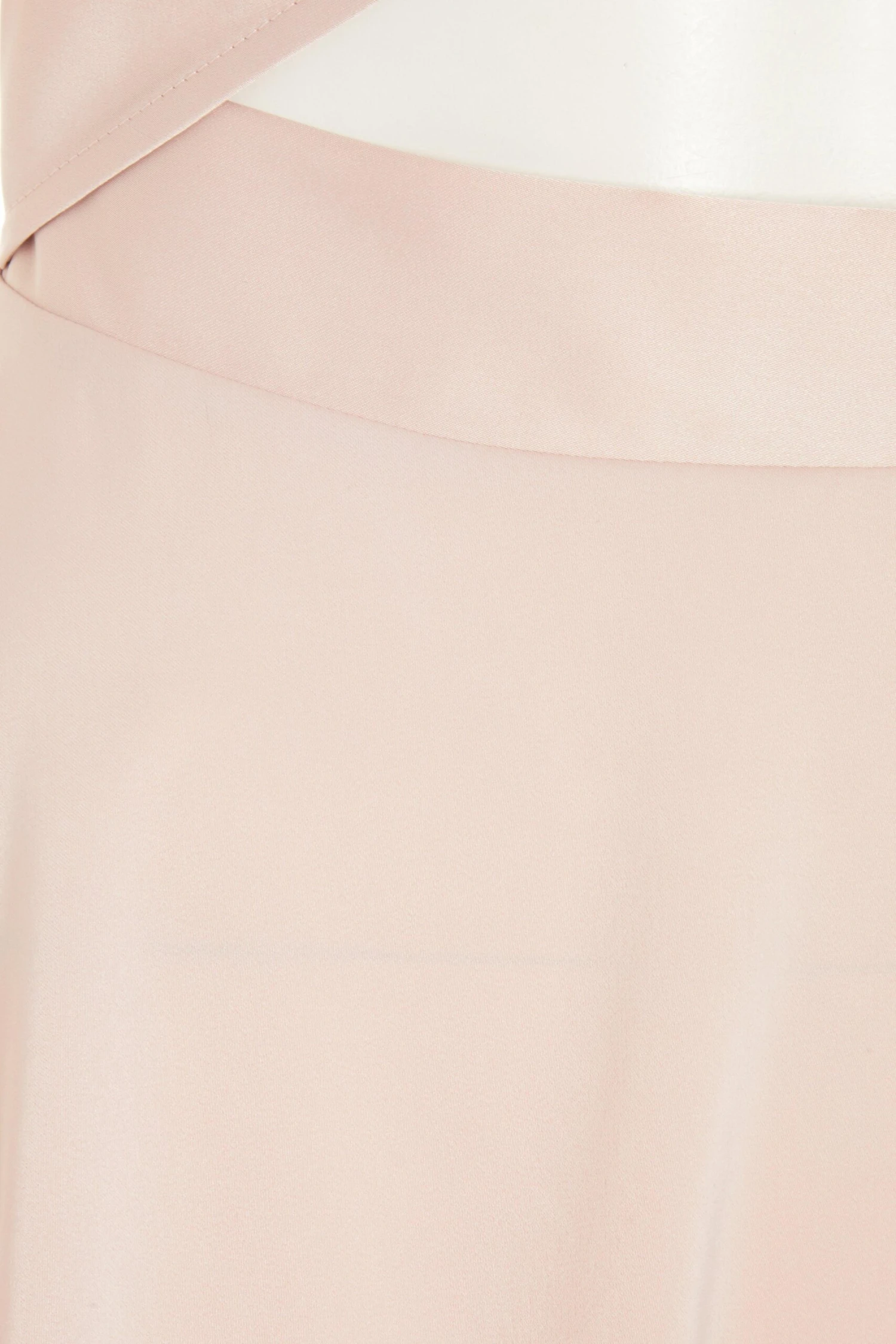 Pink Satin Cut Out Skater Dress 6 Pink Satin Cut Out Skater Dress - Image 6