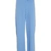 Petite Blue High Waisted Trousers 12 Petite Blue High Waisted Trousers -Women Clothing Sales Store 00100034327 ZM
