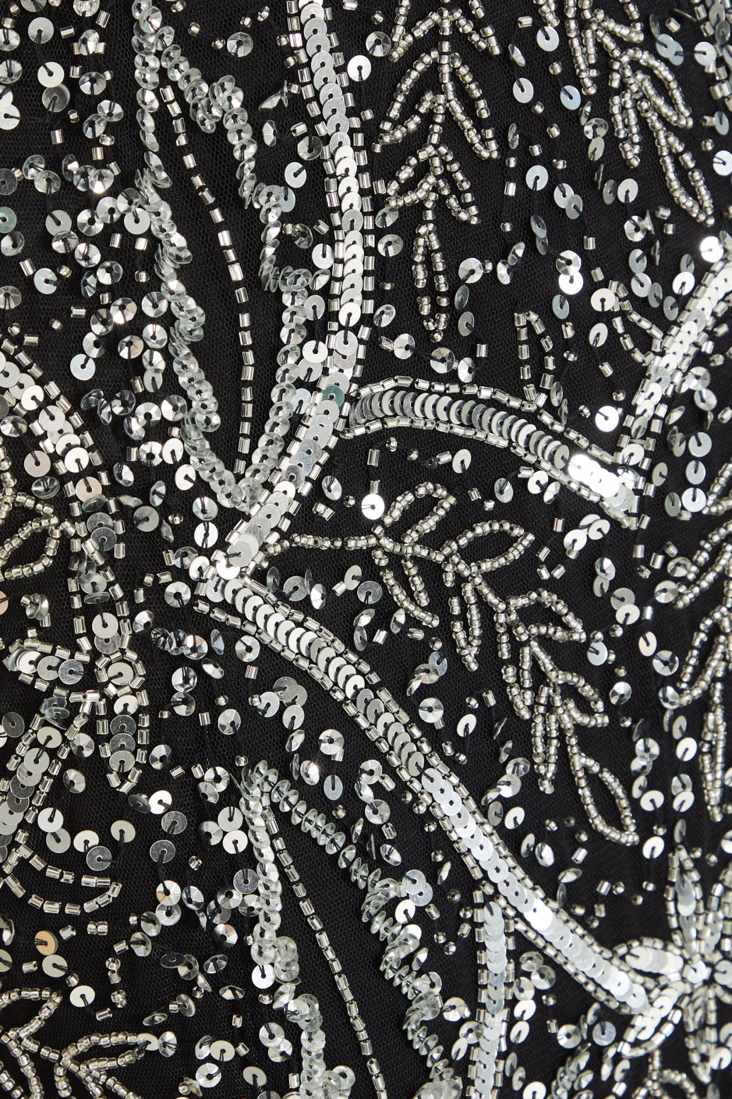 Petite Black Sequin Maxi Dress 6 Petite Black Sequin Maxi Dress - Image 6