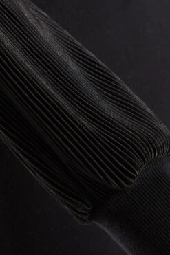 Black Light Knit Bodycon Mini Dress -Women Clothing Sales Store 00100035258 ZS