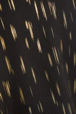 Petite Black Metallic Stripe Skater Dress 11 Petite Black Metallic Stripe Skater Dress -Women Clothing Sales Store 00100035651 ZS