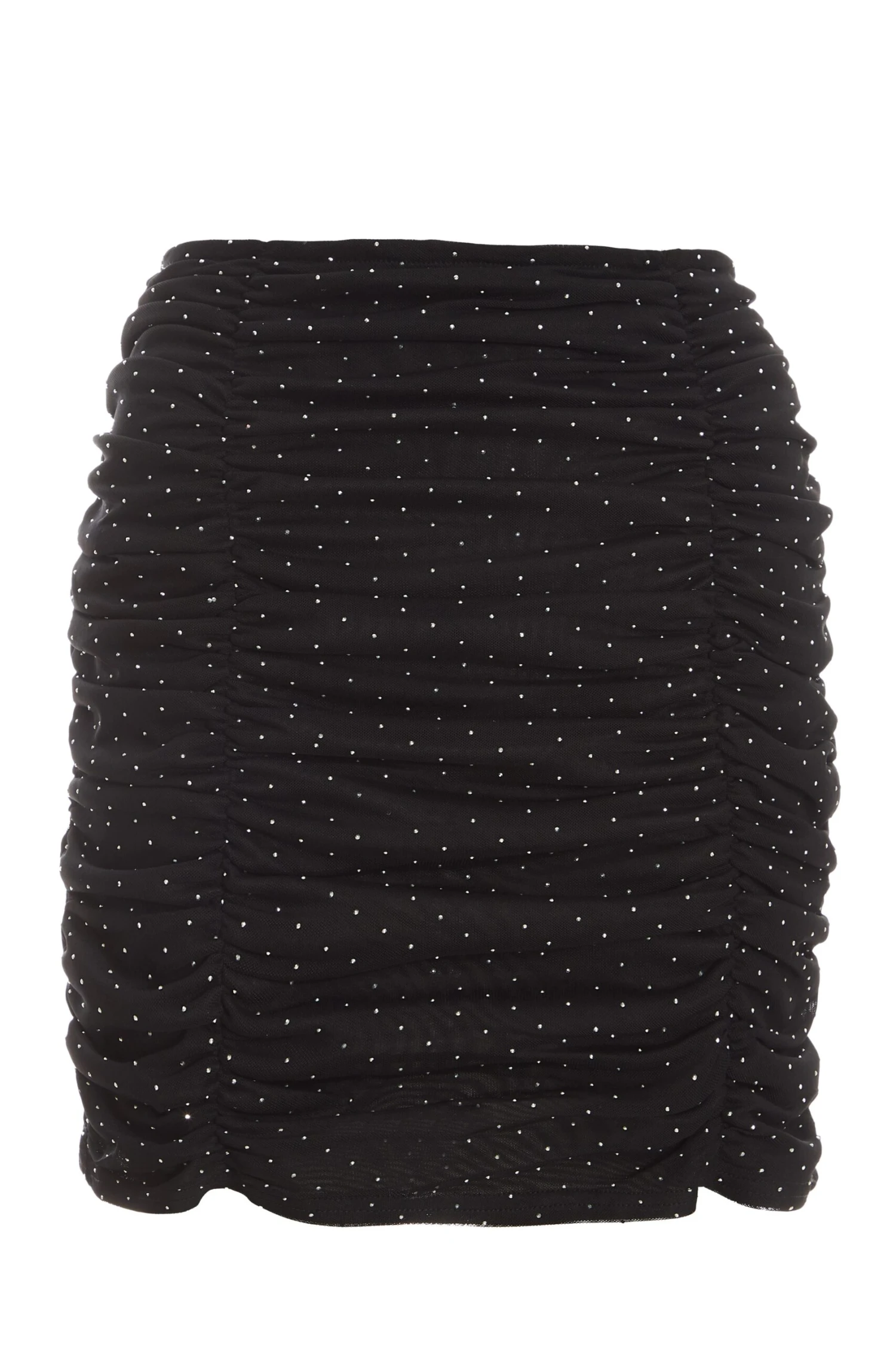 Black Diamante Mesh Mini Skirt 1 Black Diamante Mesh Mini Skirt