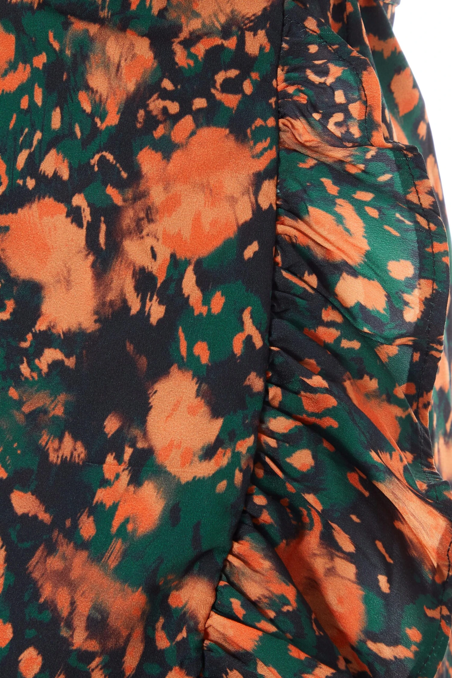 Petite Multicoloured Animal Print Wrap Midi Dress 6 Petite Multicoloured Animal Print Wrap Midi Dress - Image 6