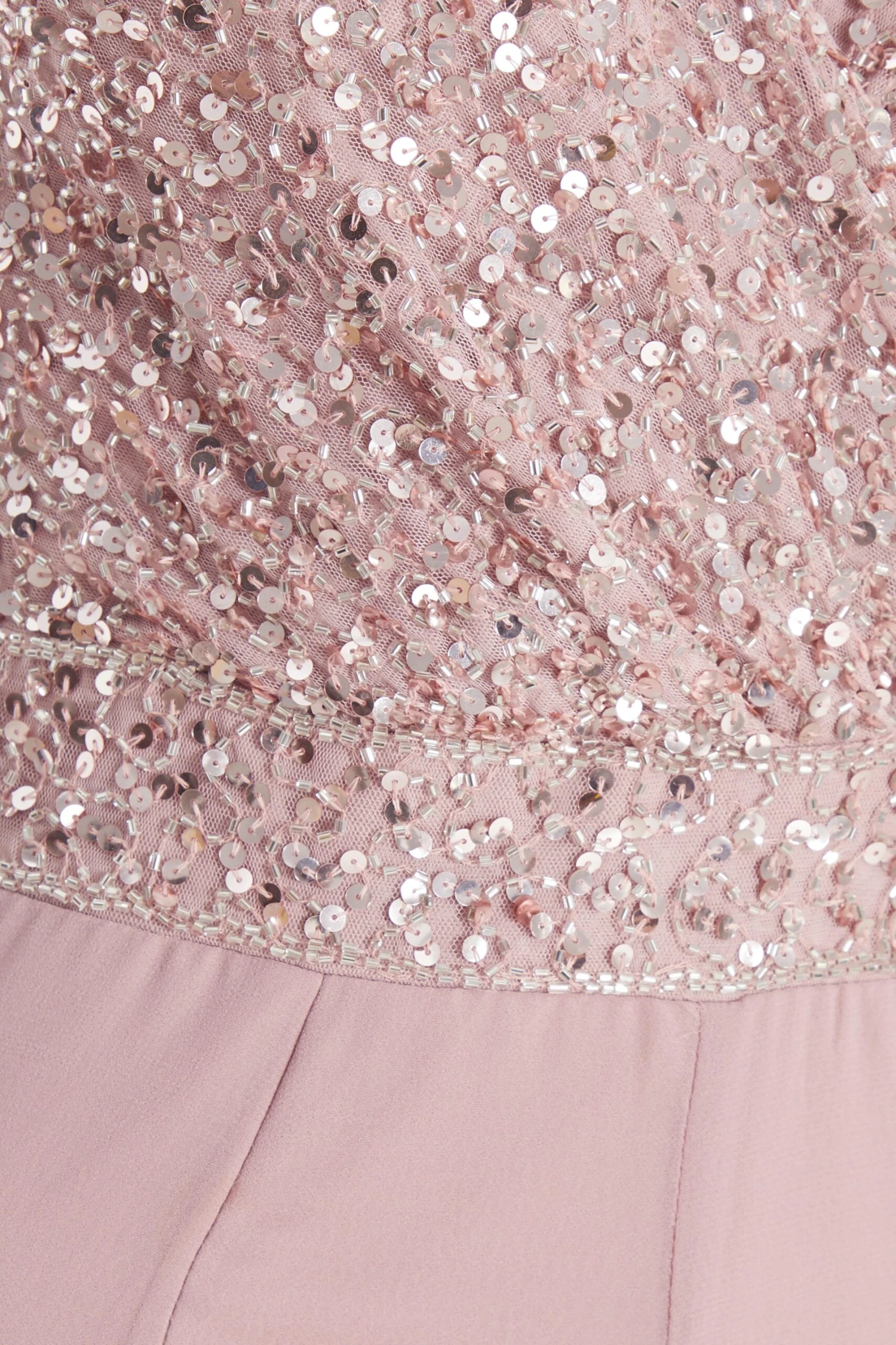 Pink Chiffon Embellished Palazzo Jumpsuit 6 Pink Chiffon Embellished Palazzo Jumpsuit - Image 6