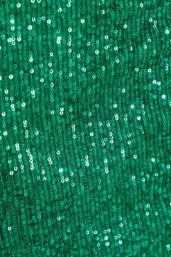 Green Sequin Wrap Mini Dress 11 Green Sequin Wrap Mini Dress -Women Clothing Sales Store 00100036006 ZS