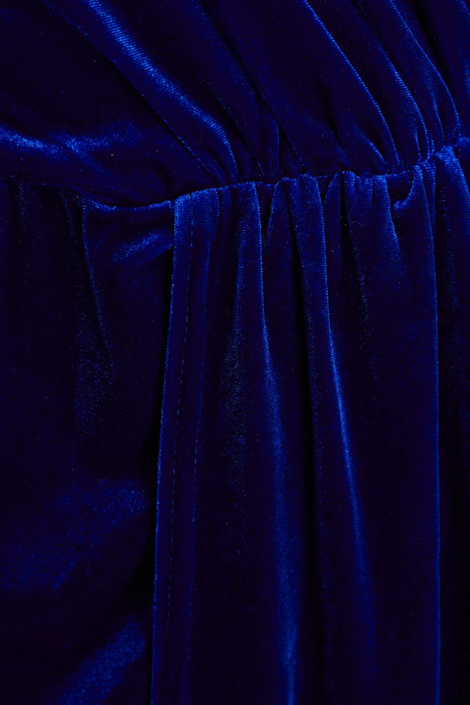 Royal Blue Velvet Sash Bodycon Dress 6 Royal Blue Velvet Sash Bodycon Dress - Image 6