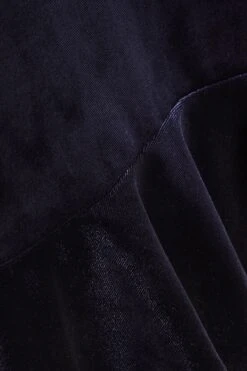 Petite Royal Blue Velvet Midi Dress 11 Petite Royal Blue Velvet Midi Dress -Women Clothing Sales Store 00100036089 ZS