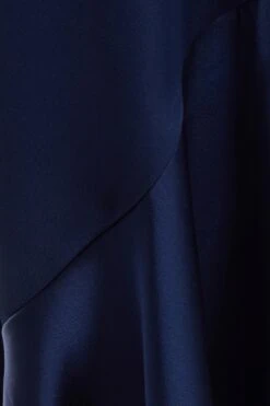 Navy Satin Wrap Maxi Dress 11 Navy Satin Wrap Maxi Dress -Women Clothing Sales Store 00100036141 ZS
