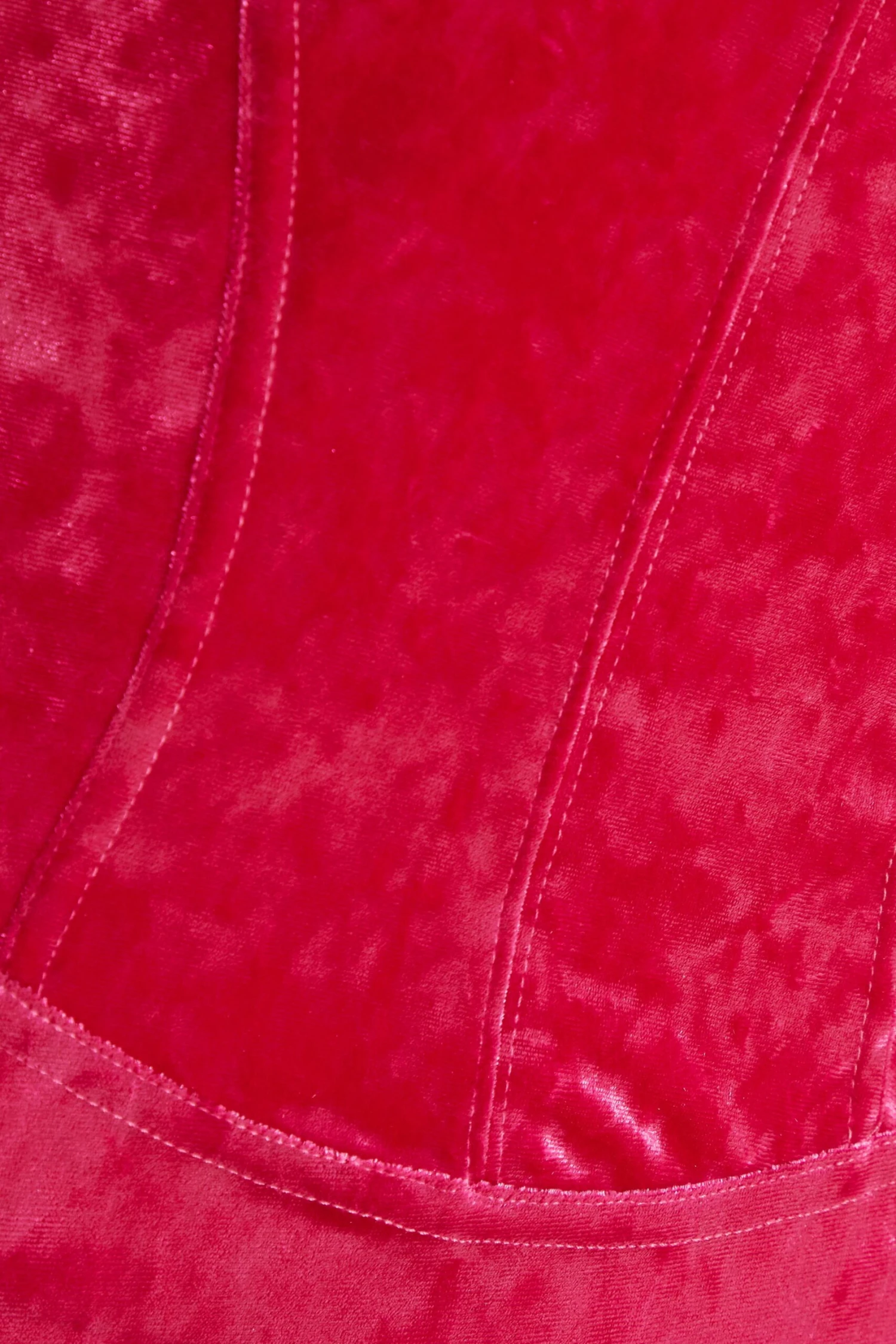 Pink Velvet Bodycon Mini Dress 6 Pink Velvet Bodycon Mini Dress - Image 6