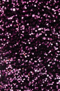 Pink Sequin Bodycon Mini Dress -Women Clothing Sales Store 00100036204 ZS