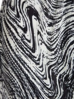 Petite Black Plisse Swirl Midaxi Dress 11 Petite Black Plisse Swirl Midaxi Dress -Women Clothing Sales Store 00100036324 ZS