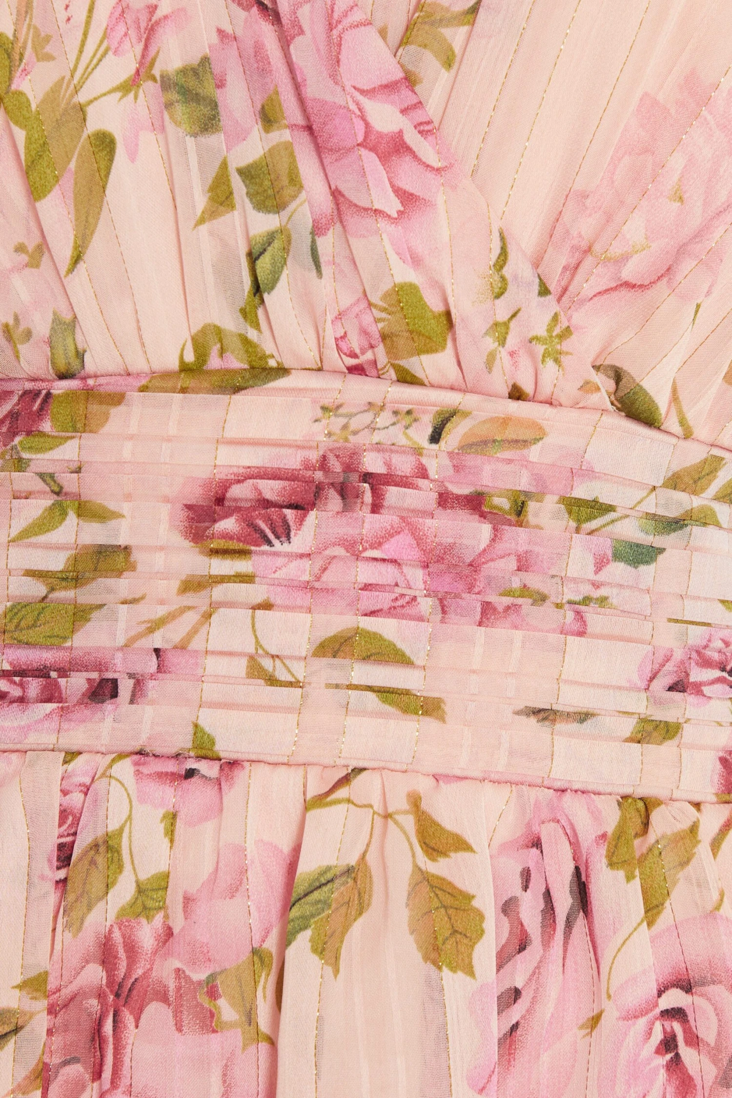 Cream Chiffon Floral Tiered Maxi Dress 6 Cream Chiffon Floral Tiered Maxi Dress - Image 6