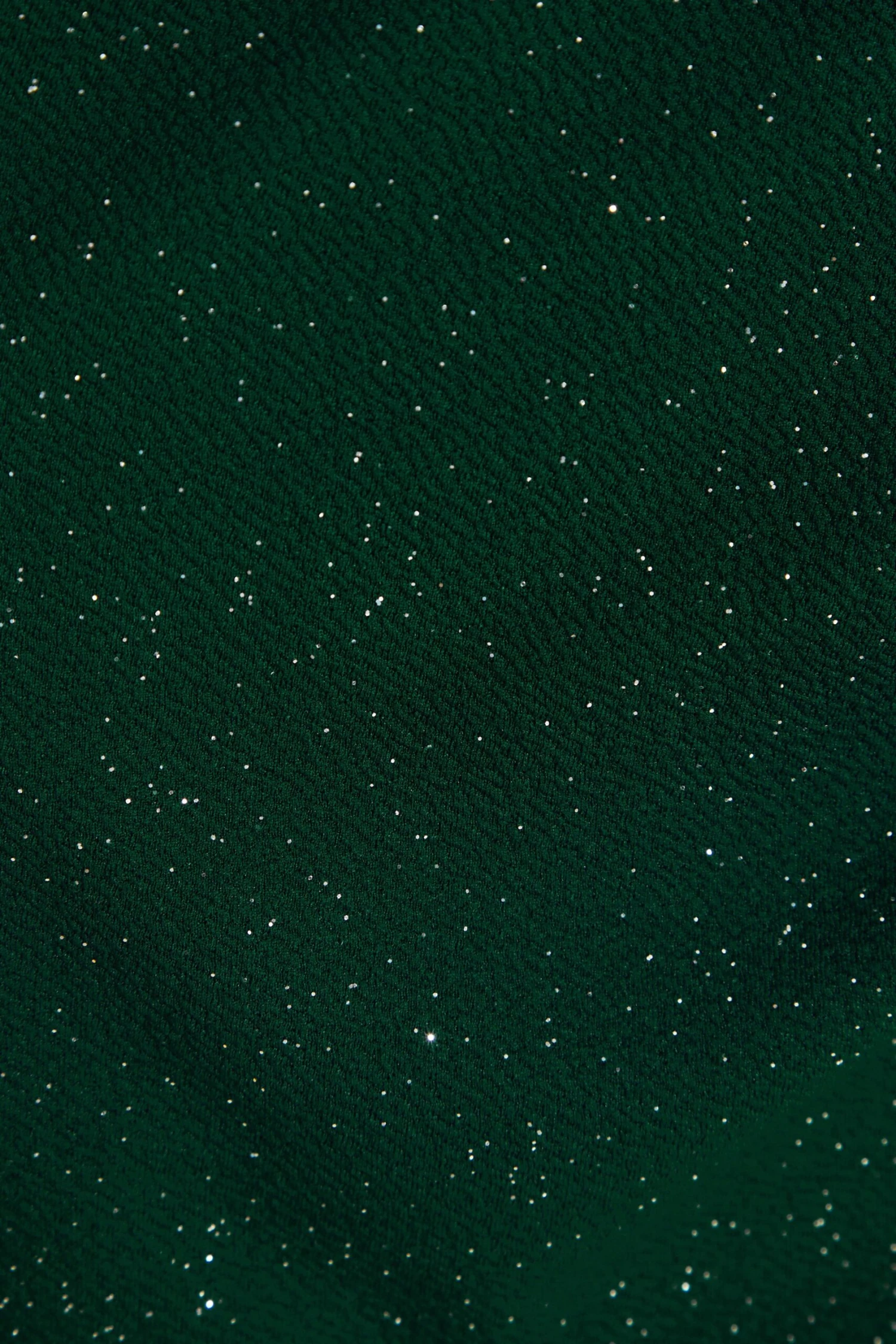 Bottle Green Glitter Wrap Tie Midi Dress 6 Bottle Green Glitter Wrap Tie Midi Dress - Image 6