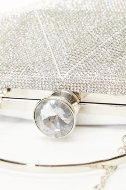 Silver Diamond Bag -Women Clothing Sales Store 00100036426 ZS