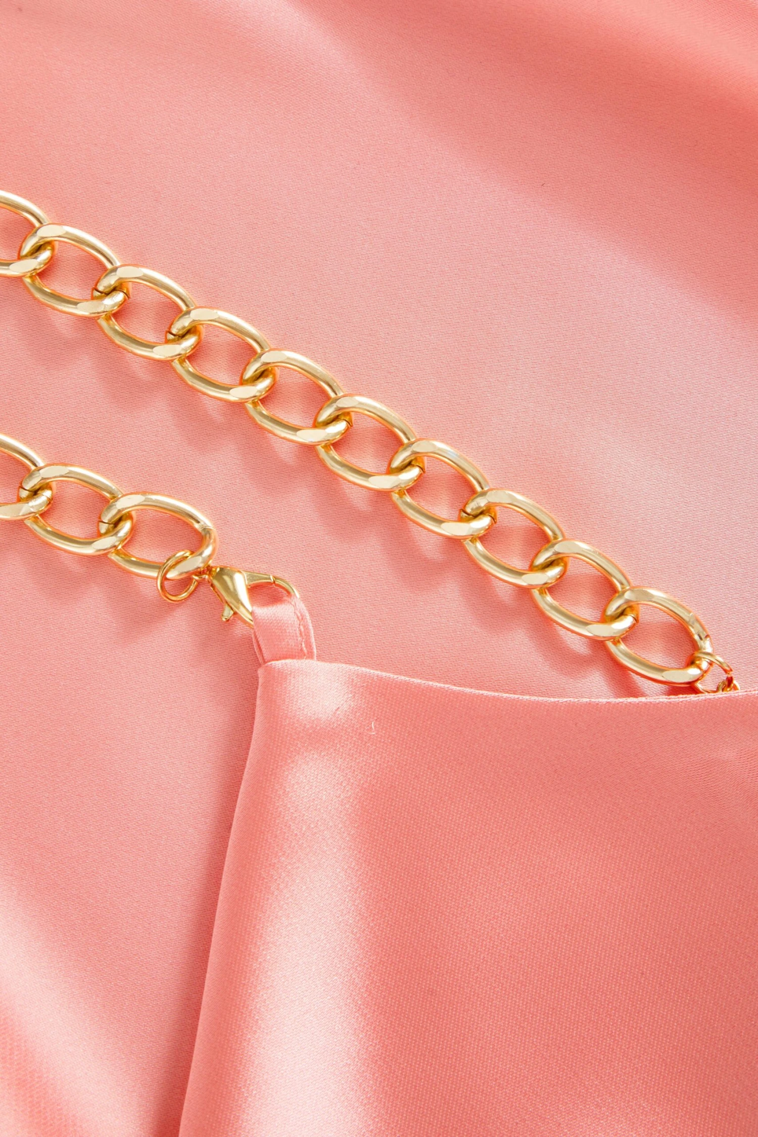 Pink Satin Slip Mini Dress 6 Pink Satin Slip Mini Dress - Image 6