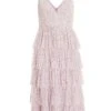 Petite Lilac Sequin Tiered Midi Dress 13 Petite Lilac Sequin Tiered Midi Dress -Women Clothing Sales Store 00100036496 ZM