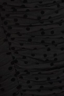 Black Polka Dot Bodycon Mini Dress 11 Black Polka Dot Bodycon Mini Dress -Women Clothing Sales Store 00100036559 ZS