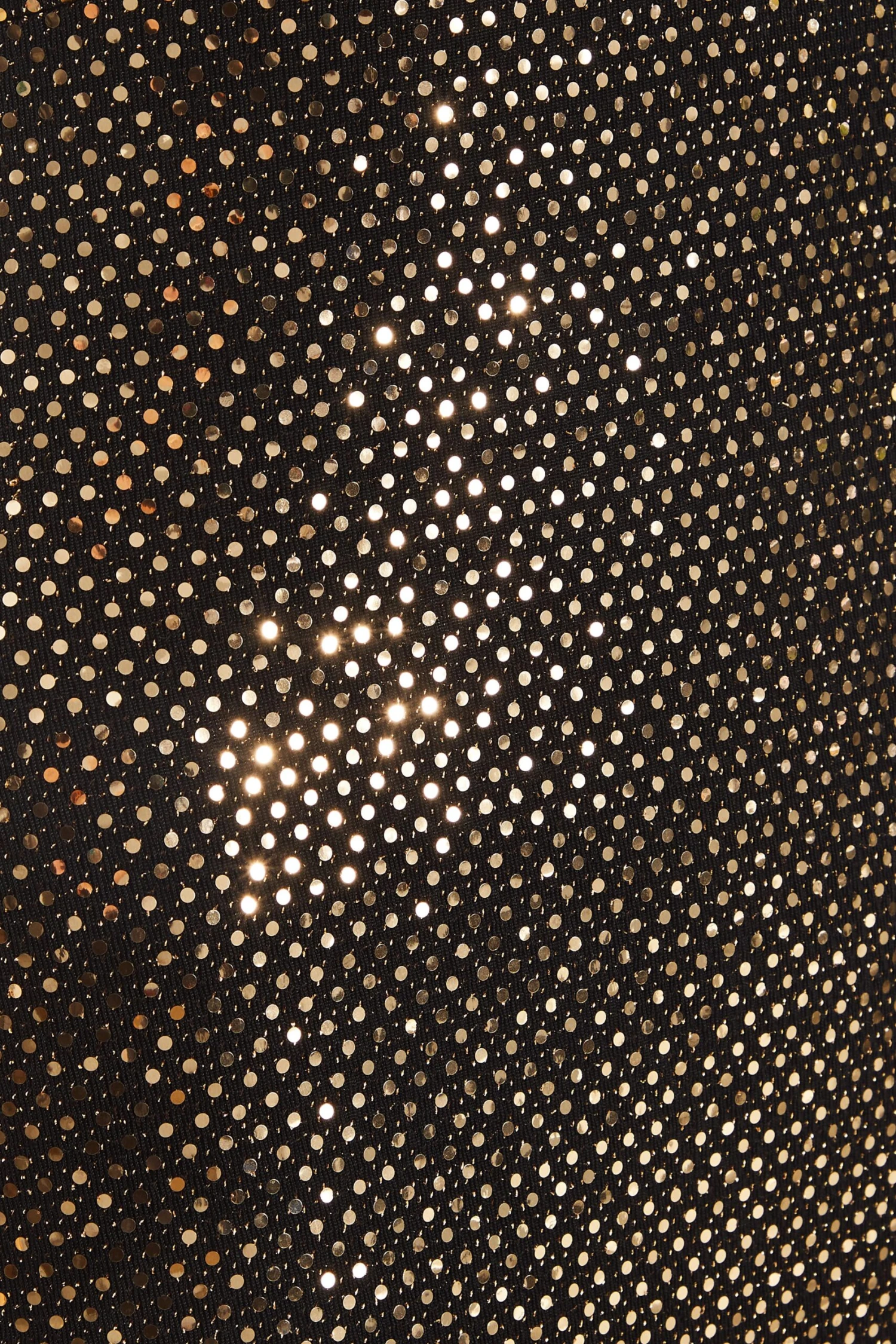 Gold Sequin Cowl Neck Mini Dress 6 Gold Sequin Cowl Neck Mini Dress - Image 6