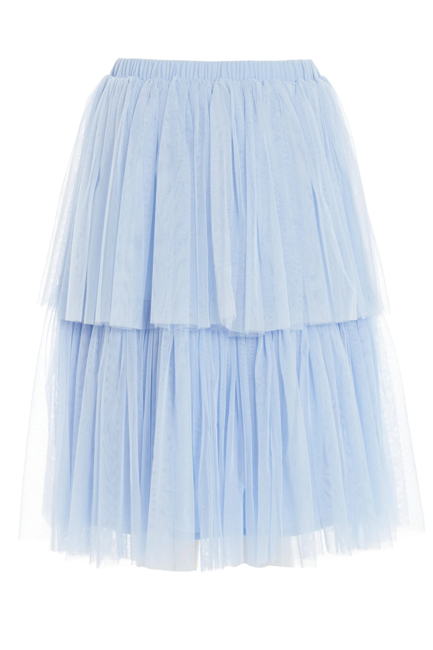Blue Tulle Skater Skirt 5 Blue Tulle Skater Skirt - Image 5