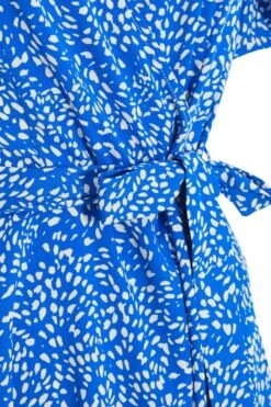 Blue Smudge Animal Print Mini Dress 11 Blue Smudge Animal Print Mini Dress -Women Clothing Sales Store 00100037104 ZS