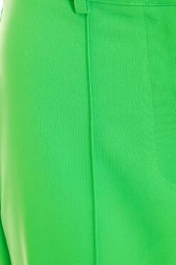 Petite Green High Waist Tailored Trousers -Women Clothing Sales Store 00100037306 ZS