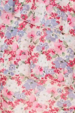 Multicoloured Chiffon Floral Frill Midi Skirt 11 Multicoloured Chiffon Floral Frill Midi Skirt -Women Clothing Sales Store 00100037369 ZS