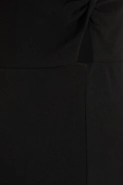 Petite Black Cut Out Palazzo Jumpsuit 11 Petite Black Cut Out Palazzo Jumpsuit -Women Clothing Sales Store 00100037399 ZS