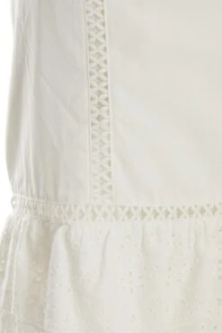 White Crochet Trim Mini Skirt 11 White Crochet Trim Mini Skirt -Women Clothing Sales Store 00100037459 ZS