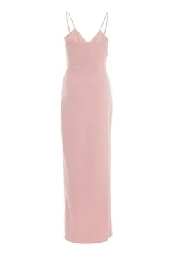 Pink Diamante Wrap Maxi Dress 10 Pink Diamante Wrap Maxi Dress -Women Clothing Sales Store 00100037575 ZB