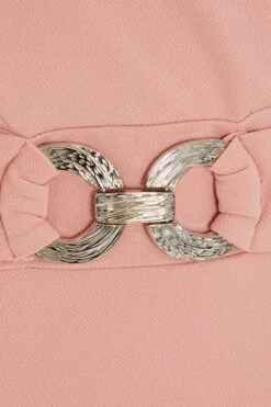 Petite Pink Wrap Dip Hem Midi Dress 11 Petite Pink Wrap Dip Hem Midi Dress -Women Clothing Sales Store 00100037689 ZS