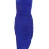 Petite Royal Blue Diamante Ruched Midi Dress -Women Clothing Sales Store 00100037742 ZM