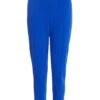 Petite Royal Blue Split Front Trousers -Women Clothing Sales Store 00100037787 ZM