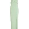 Sage Cross Front Maxi Dress -Women Clothing Sales Store 00100038434 ZM