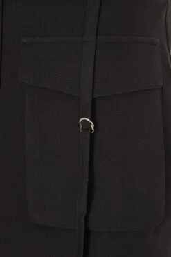 Black Cargo Mini Skirt -Women Clothing Sales Store 00100038777 ZS