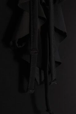 Black Halter Neck Mini Dress 11 Black Halter Neck Mini Dress -Women Clothing Sales Store 00100038988 ZS