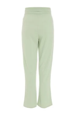 Petite Sage Split Front Trousers -Women Clothing Sales Store 00100039142 ZB